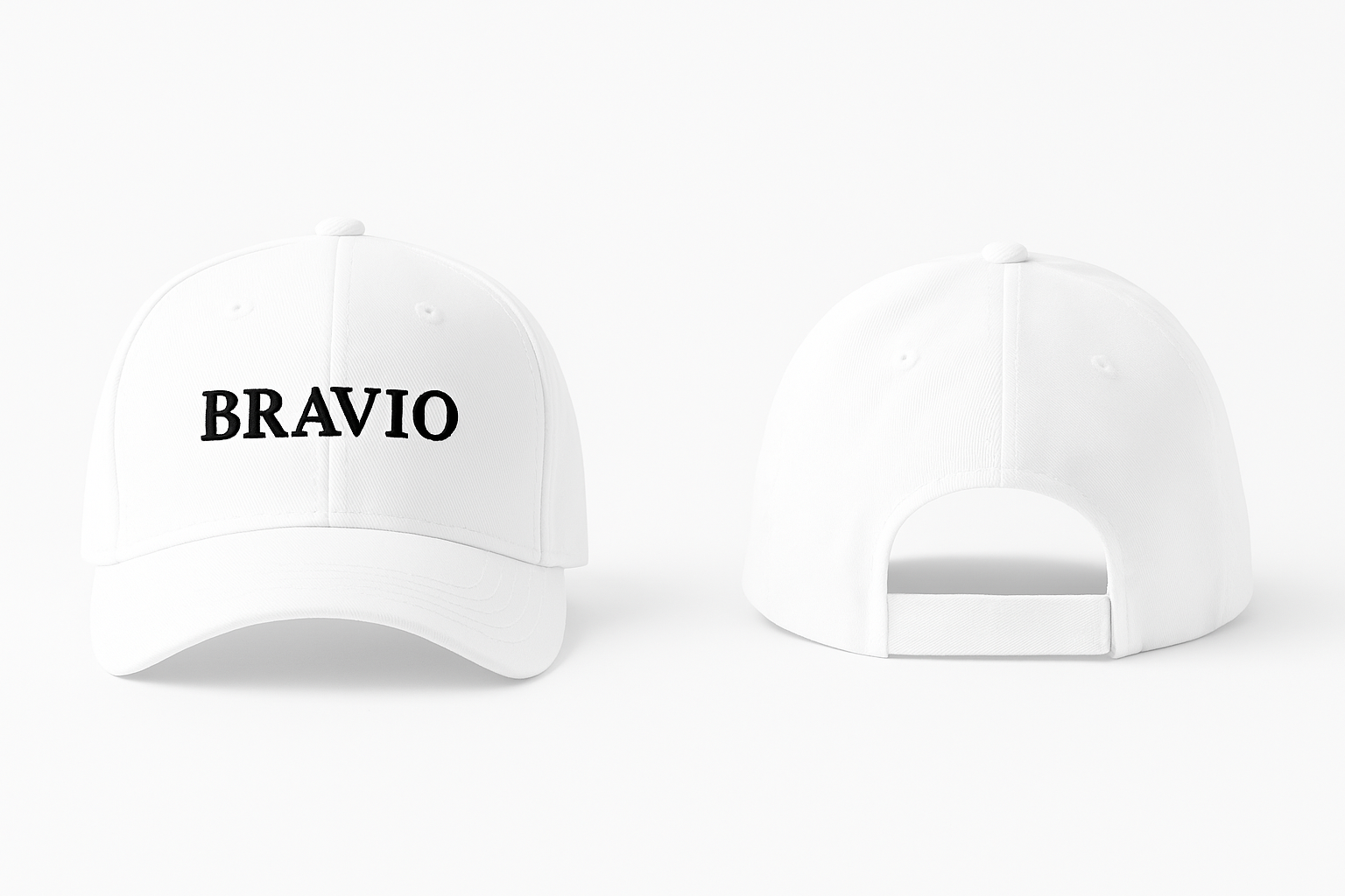 Bravio Classic White Cap